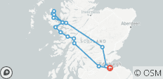  Circuito de 4 días en grupo reducido a las Isla de Skye y las Tierras Altas occidentales desde Edimburgo - 16 destinos 