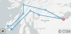  Islay &amp; die Whisky Küste Kleingruppenreise (ab Edinburgh) - 4 Tage - 12 Destinationen 