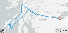  Circuit de 4 jours en petit groupe sur Islay et la côte du whisky au départ d\'Édimbourg, entrées incluses - 12 destinations 