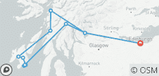  Islay &amp; die Whiskyküste ab Edinburgh (inklusive Eintritte) Kleingruppenreise - 4 Tage - 12 Destinationen 