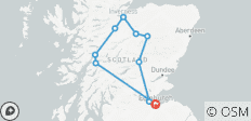  Circuito de 2 días al lago Ness, Inverness y las Tierras Altas en grupo pequeño desde Edimburgo - 10 destinos 