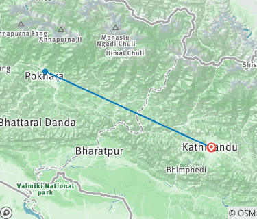 Kathmandu To Pokhara Map Kathmandu Pokhara Tour Package By Holidays To Nepal Pvt. Ltd. (Code:  Htnkp05) - Tourradar