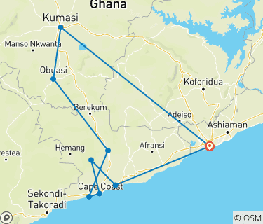 Ghanaian Adventure Safari 8 Days / 7 Nights by Across Africa Tours