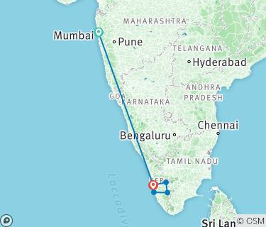 Mumbai To Kerala Road Route Map West Coast - Mumbai To Kerala Tour By Travel N Tours India - Tourradar