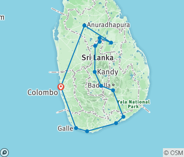 11 Nachte 12 e Tour In Sri Lanka Mit Privatem Fahrer Fahrzeug Und H B Unterkunften Von Lanka Safe Tours Tourradar