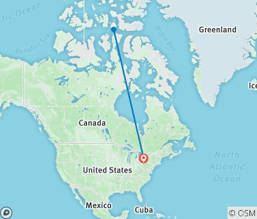 mexico to toronto distance