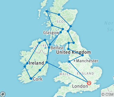 Reisebericht: Rundreise-Kombination Schottland, Nordirland und Irland,  16.06. - 27.06.2019