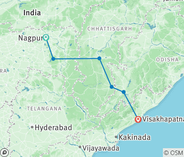 Nagpur To Hyderabad Map Nagpur To Vizag Tribal Villages & Tiger Safari By Agora Voyages Opc Pvt Ltd  (Code: Agora624) - Tourradar
