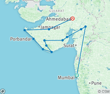Surat To Mumbai Map Mumbai To Ahmedabad Discover Gujarat Overland Tour By Agora Voyages Opc Pvt  Ltd (Code: Agora324) - Tourradar