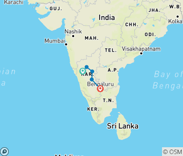 Badami Aihole Pattadakal Map Hubli To Badami, Aihole, Pattadakal, Hampi & Bangalore Tour By Agora  Voyages Opc Pvt Ltd (Code: Agora542) - Tourradar