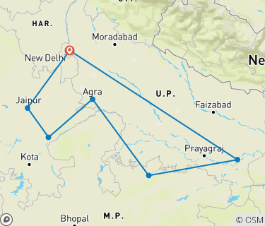 Delhi To Varanasi Map Mysteries Of India (Delhi To Varanasi) (Standard) By Collette - Tourradar