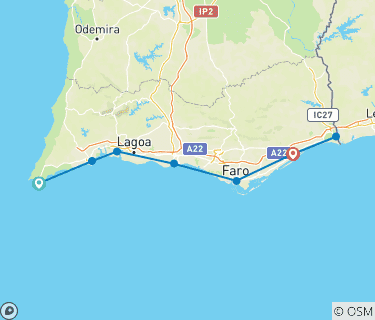 Tavira - Accessible Itinerary Map