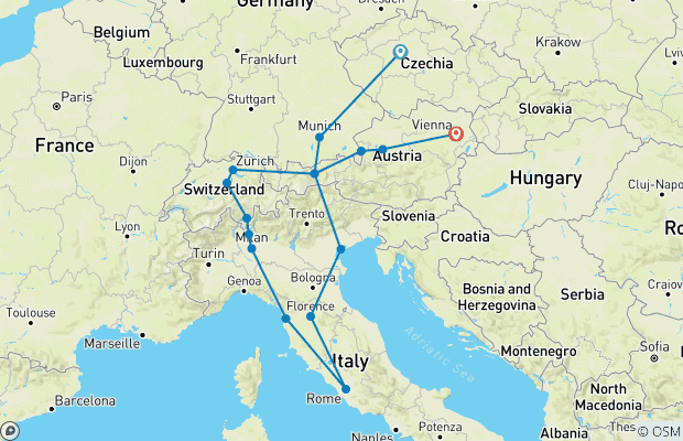 10 Best Austria, Italy and Switzerland Tours & Trips 2026 - TourRadar