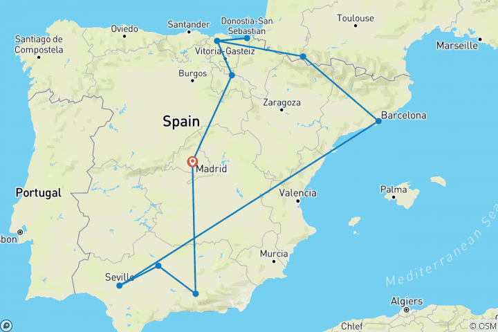 Mapa de España clásica