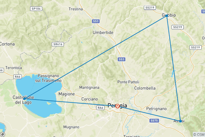 Carte du circuit Traditions italiennes de Noël