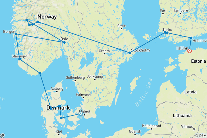 Map of Absolute North