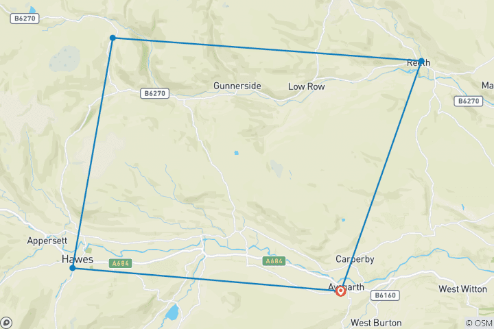 Map of James Herriot Way