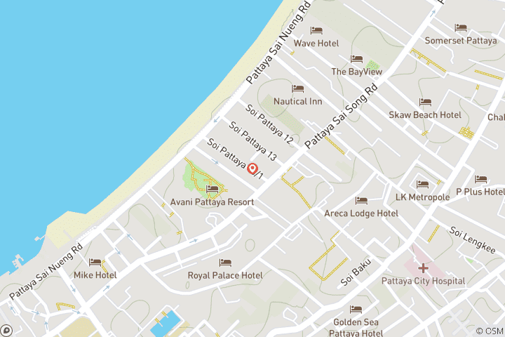 Carte du circuit Best Pattaya Experience 3 jours - Circuit privé