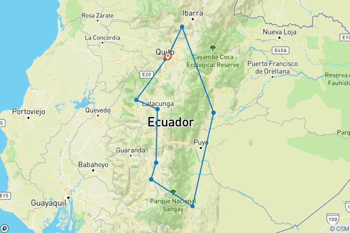 Map of 14 Days Cultures Around the Equator