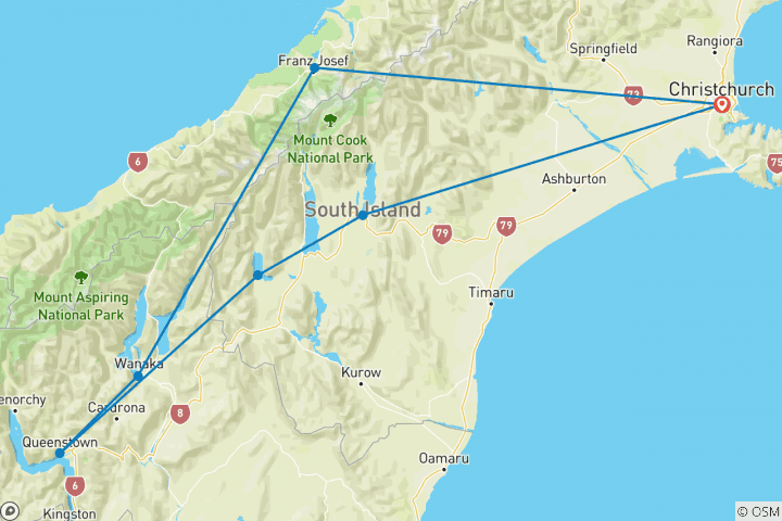 Map of Southern Pioneer