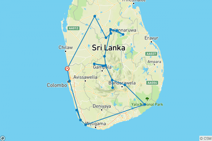 Map of Small Miracle (15 Days)