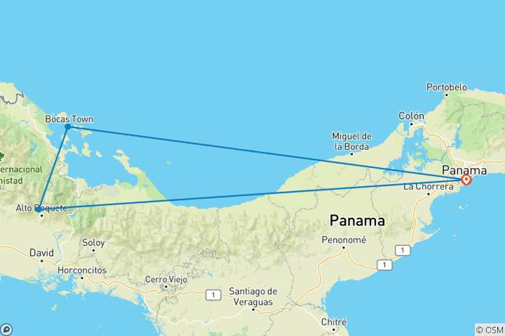 Map of Best of Panama