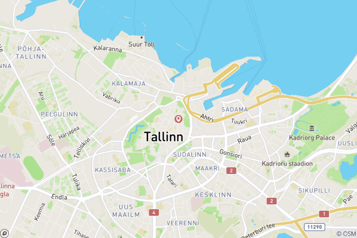 Map of 4 Days Christmas Market Tour in Tallinn - Small group!