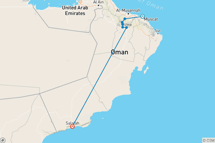 Map of Whispers Through the Empty Quarter