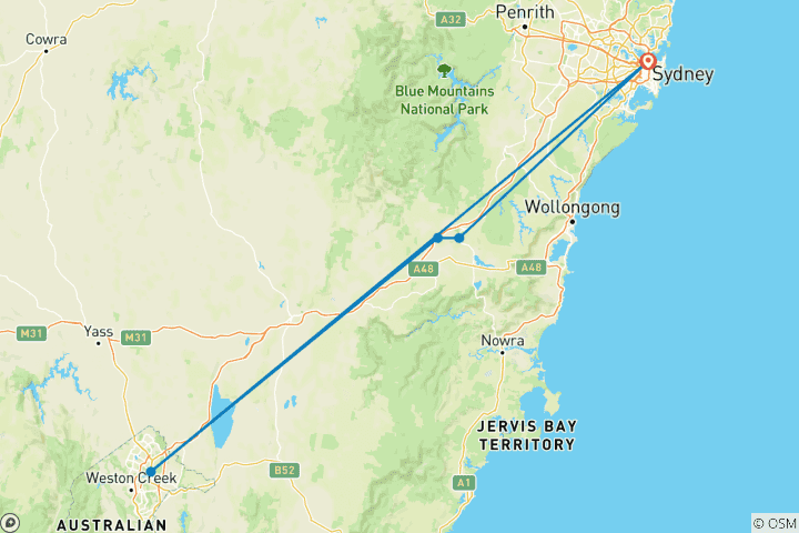 Map of Capital Blooms (2026/2027)