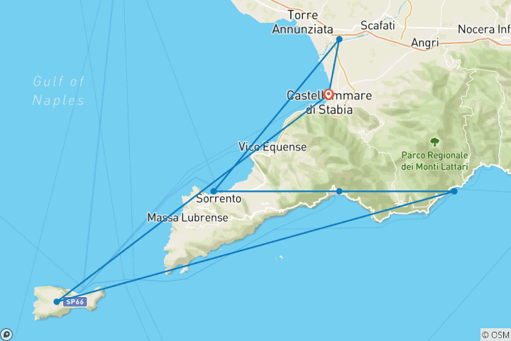 Carte du circuit Marcher avec les dieux