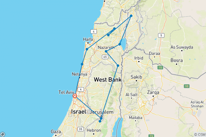 Map of Bibleland