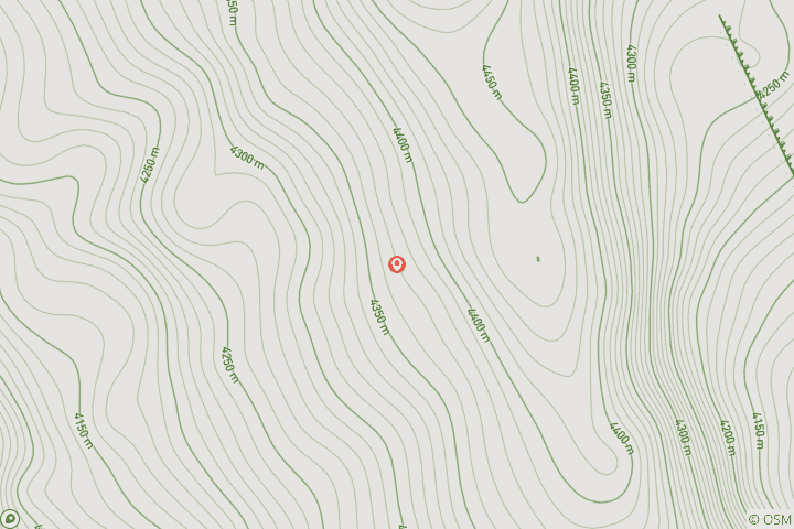 Map of Mount Meru Climbing - 3 Days