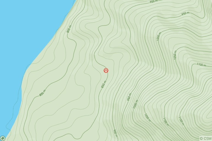 Mapa de Safari de chimpancés en Gombe