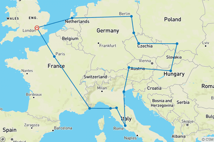 Map of Get Social: Central & Eastern Europe