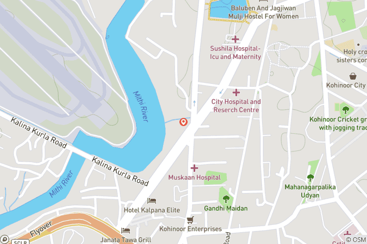 Carte du circuit Découvrez Mumbai en 3 jours avec un guide local