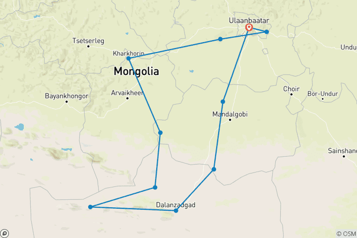 Map of Treasures of Mongolia/OCT-MAY/