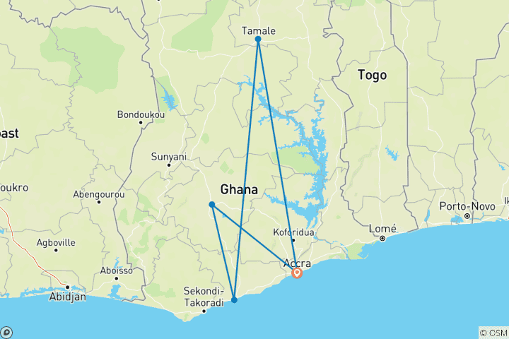 Carte du circuit Le pèlerinage de l'expiation