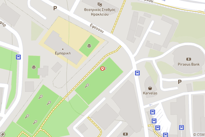 Carte du circuit Séjour à la découverte de la Crète et de l'expérience locale