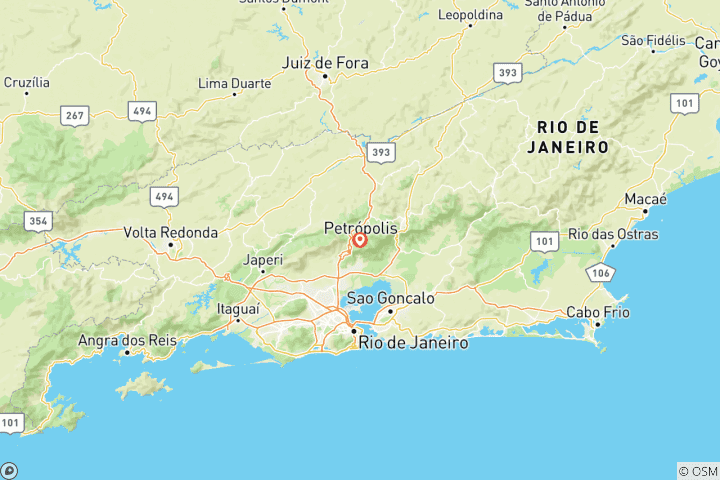 Carte du circuit Trekking à Hércules Portals - Montagnes de la Serra dos Órgãos