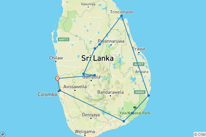 Map of Sun Baths on Sands plus surfing