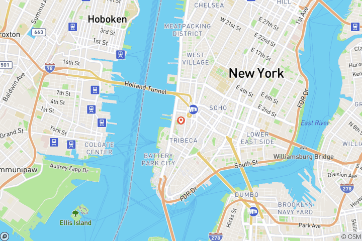 Map of New York Explorer (3 Days)