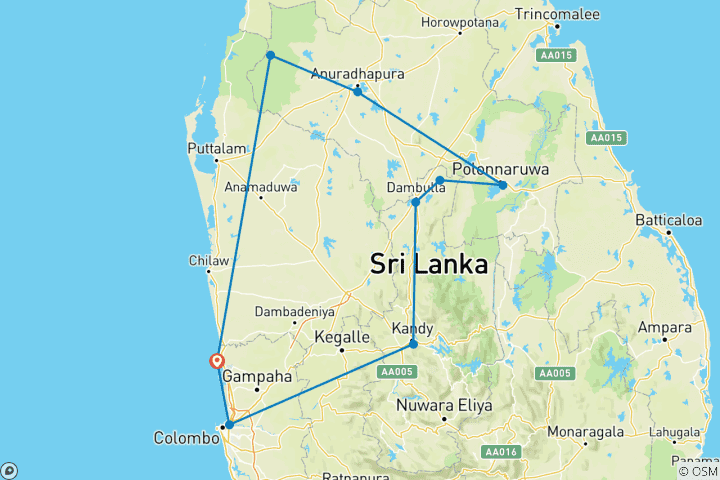 Mapa de Circuito de patrimonio