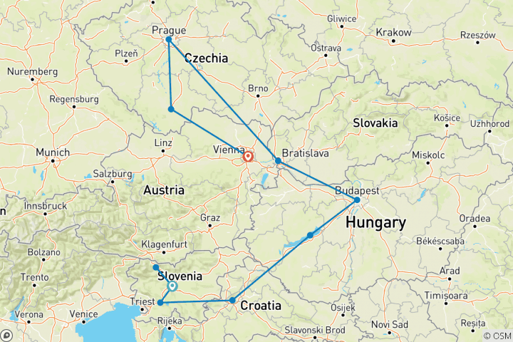 Map of Imperial Circle