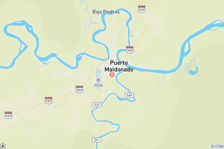 Map of Sandoval Lake 2 Days and 1 Night