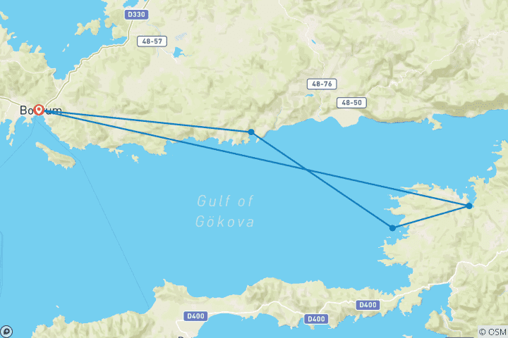 Map of Turkish Delight - 8 Days