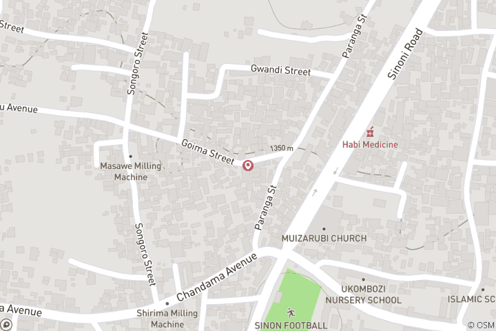 Map of Arusha Town Tour