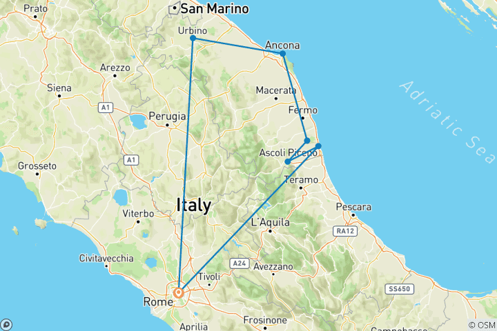 Carte du circuit Circuit de géocaching - en suivant la Tastutina