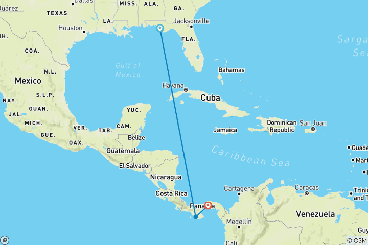 Map of Coiba Island, From Cébaco Island