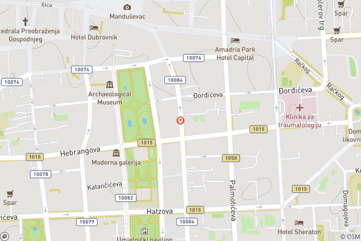 Map of Zagreb City Break, Private Tour