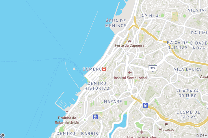 Carte du circuit Expérience à Salvador de Bahia, Savourez la fusion culturelle - Brésil - Nouveau - 4 jours